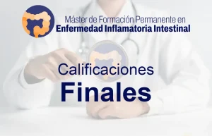 Listado de calificaciones finales